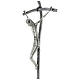 Croce astile Pastorale di Giovanni Paolo II in bronzo s3