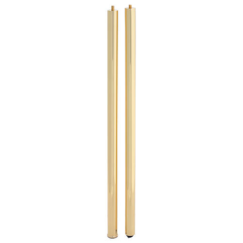 Croce d'altare Molina ottone dorato 4