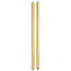 Croce d'altare Molina ottone dorato s4