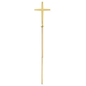 Cruz de altar Molina latão dourado