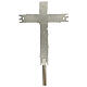 Processional cross in silver brass 41x31cm s5