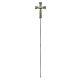 Processional cross in brass with Evangelists 46x30cm s4