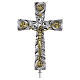Processional cross in brass with Evangelists 46x30cm s1