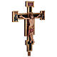 Vortragekreuz, Modell Cimabue, farbig gefasst, 221 cm Gesamthöhe s4