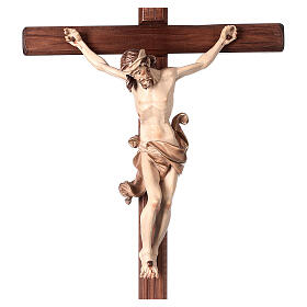Croce astile processionale Leonardo brunito 3 colori