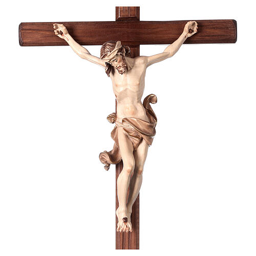 Croce astile processionale Leonardo brunito 3 colori 2