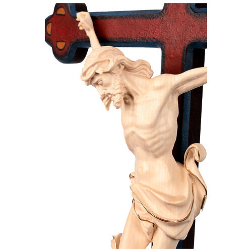 Croce processionale croce barocca antica  Leonardo cera filo oro 2