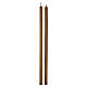 Croce astile con base Leonardo croce barocca oro  brunita 3 colori s5