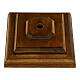 Croce astile con base Leonardo croce barocca oro  brunita 3 colori s7