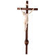Cruz Cristo Siena de procesión con base madera natural s3