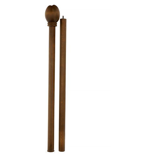 Processional cross with base, painted Siena-type Crucifix 5