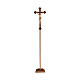 Processional cross with base in wood, Siena-type Crucifix and baroque cross s1
