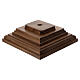 Croce astile con base  Cristo Siena  croce barocca antica brunita 3 colori s6