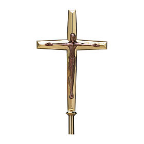 Cruz procissão Molina estilo moderno latão