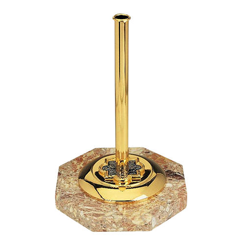 Cross stand with marble base 1