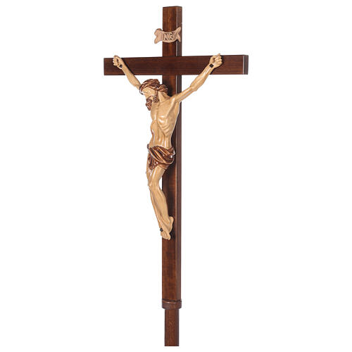Processional cross in walnut wood 4
