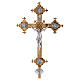 Processional cross in brass 54x35 cm s1