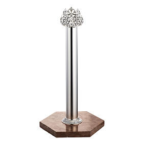 Processional cross base in Verona red marble
