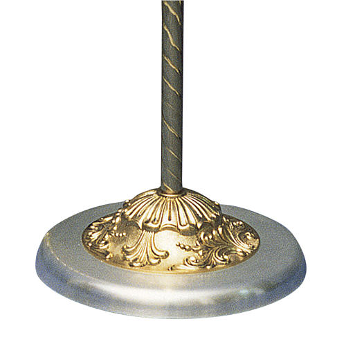 Base for processional cross made of brass 1