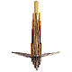 Base per croce ottone fuso argento oro 50 cm s1