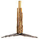 Base per croce ottone fuso argento oro 50 cm s3