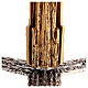 Base per croce ottone fuso argento oro 50 cm s6