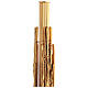 Base per croce ottone fuso argento oro 50 cm s7