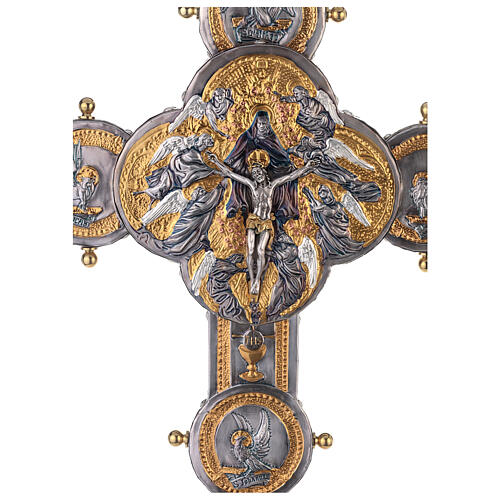 Croix de procession Dôme de Milan 50x40 cm 2