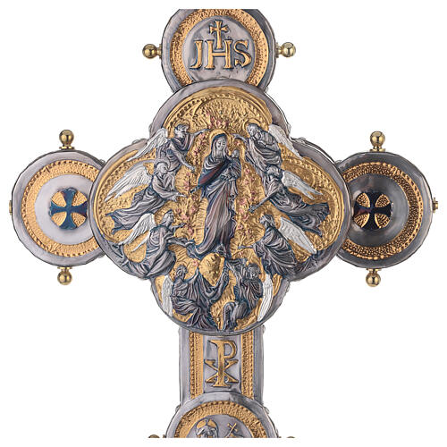 Croix de procession Dôme de Milan 50x40 cm 6