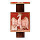 Croix pour nef plâtre Évangélistes et Crucifixion 130x100 cm s8