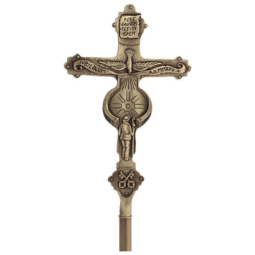 Jubilee Cross of Hope Processional Staff by Tifernate Workshop 8