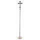 Processional Cross with Christ and Four Evangelists, Silver-Finished Metal Base, 240 cm s10