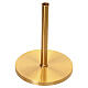 Processional Cross with Christ and Four Evangelists, Golden Finish Metal Base, 240 cm s9