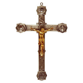 Cruz procesional de bronce SS. Trinidad 150 cm