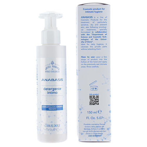 Intimate cleanser for sensitive skin 150 ml Camaldoli Anabasis line 5