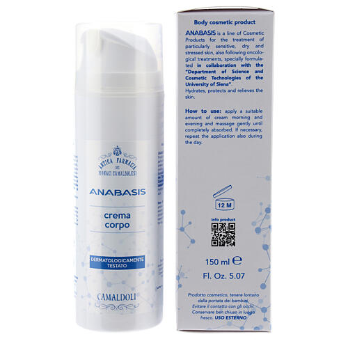 Crema corporal 150 ml pieles sensibles Anabasis 4