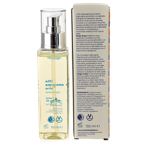 Regenerating Facial Cleansing Oil Camaldoli Highlights 4