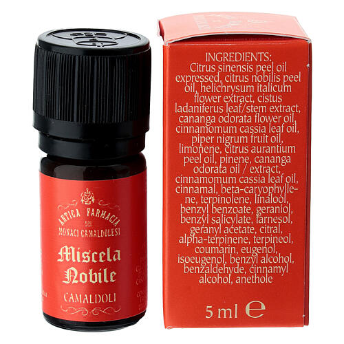 Mezcla Aceites Esenciales Noble 5 ml Camaldoli 3