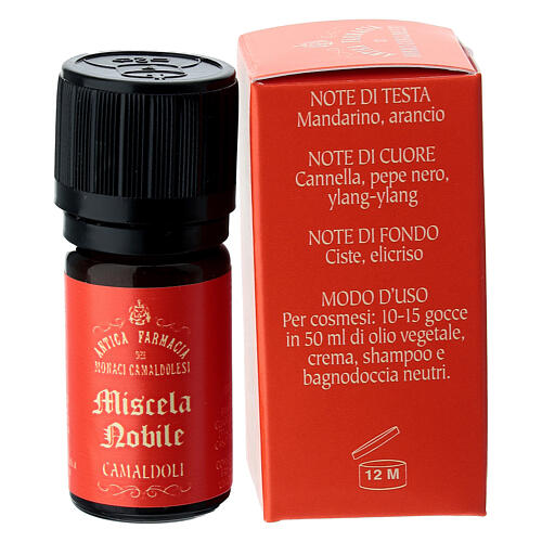 Miscela Oli Essenziali Nobile 5 ml Camaldoli 4
