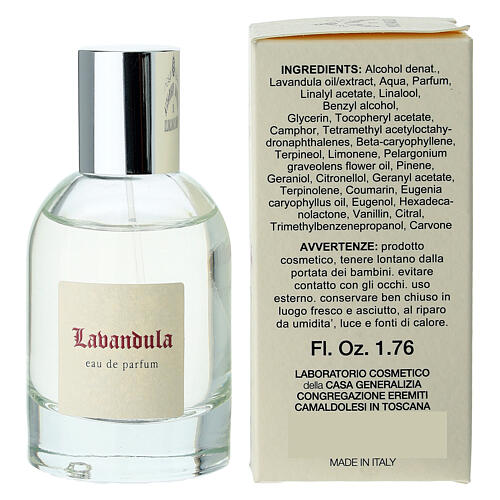 Lavandula eau de parfum Camaldoli 50 ml 3