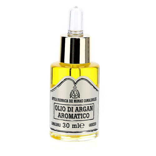 Aromatic Argan oil, skin oil, Camaldoli 3
