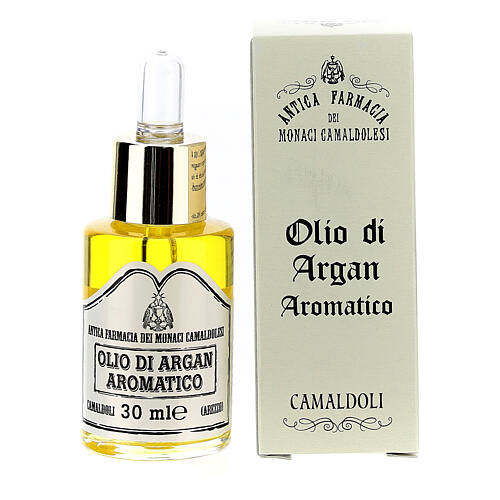 Aromatic Argan oil, skin oil, Camaldoli 1