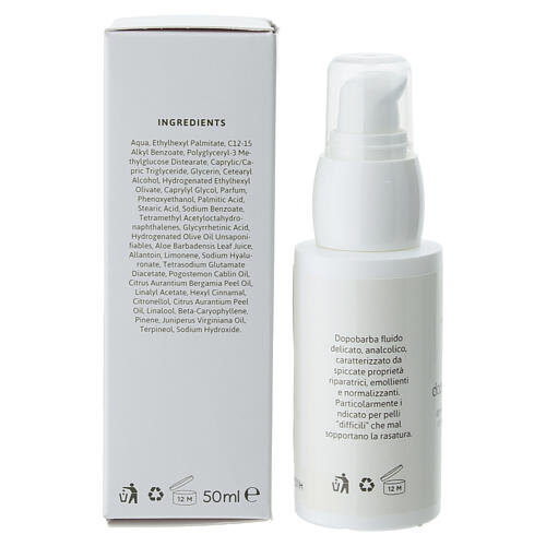 Fluid non-alcoholic aftershave 50ml Trappist Valserena 4