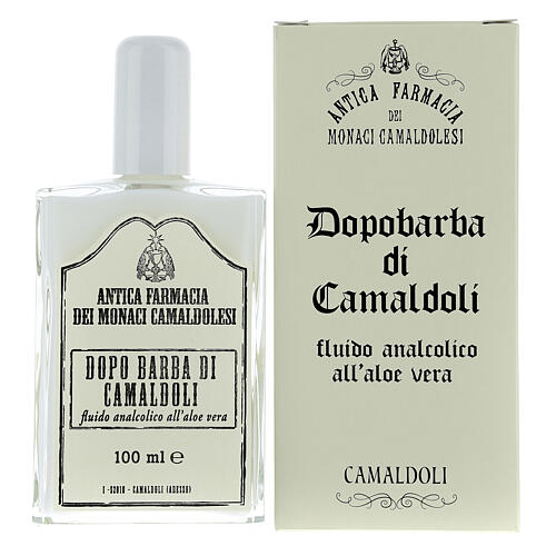 Camaldoli Aftershave, non-alcoholic fluid with aloe vera 100ml 1