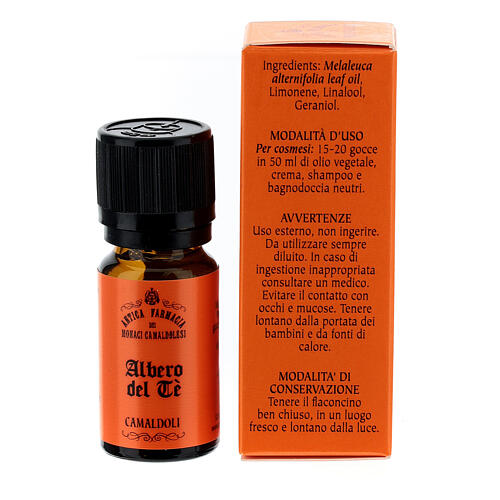 Óleo essencial da árvore do chá 10 ml Camaldoli 4