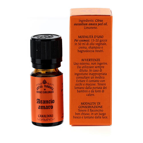 Olio Essenziale Arancio Amaro 10 ml Camaldoli 6