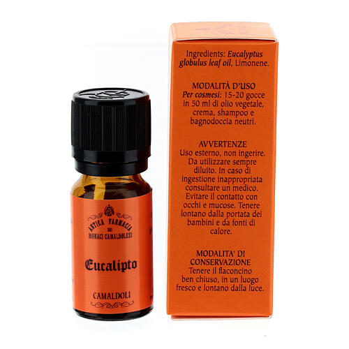 Aceite Esencial Eucalipto 10 ml Camaldoli 4