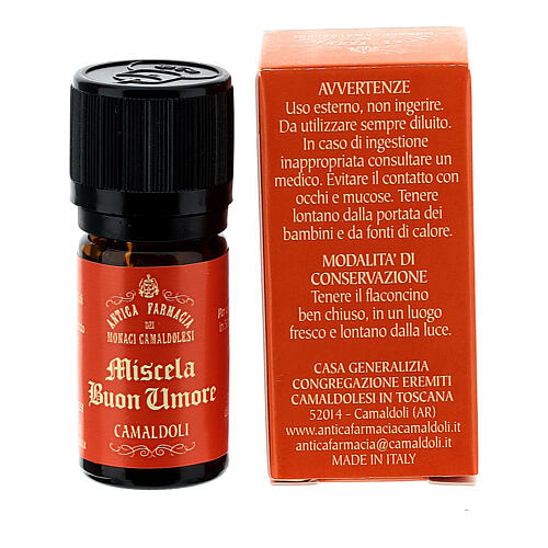 Mieszanka Olejków Eterycznych Dobry Nastroj, 5 ml,  Camaldoli 3