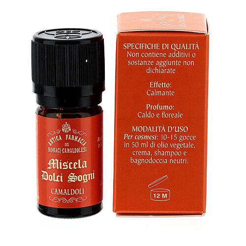 Mieszanka Olejków Eterycznych Słodkie Sny, 5 ml, Camaldoli 3