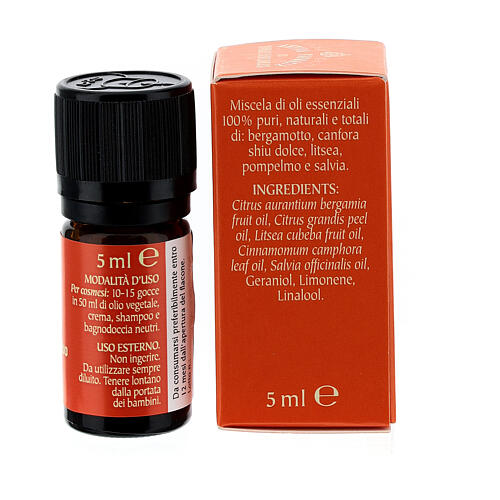 Miscela Oli Essenziali Pensa Positivo 5 ml Camaldoli 6